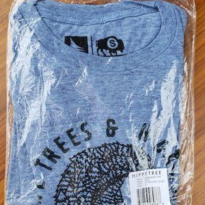 Hippytree 'Pinewave' Tee - S - Vintage Blend NEW